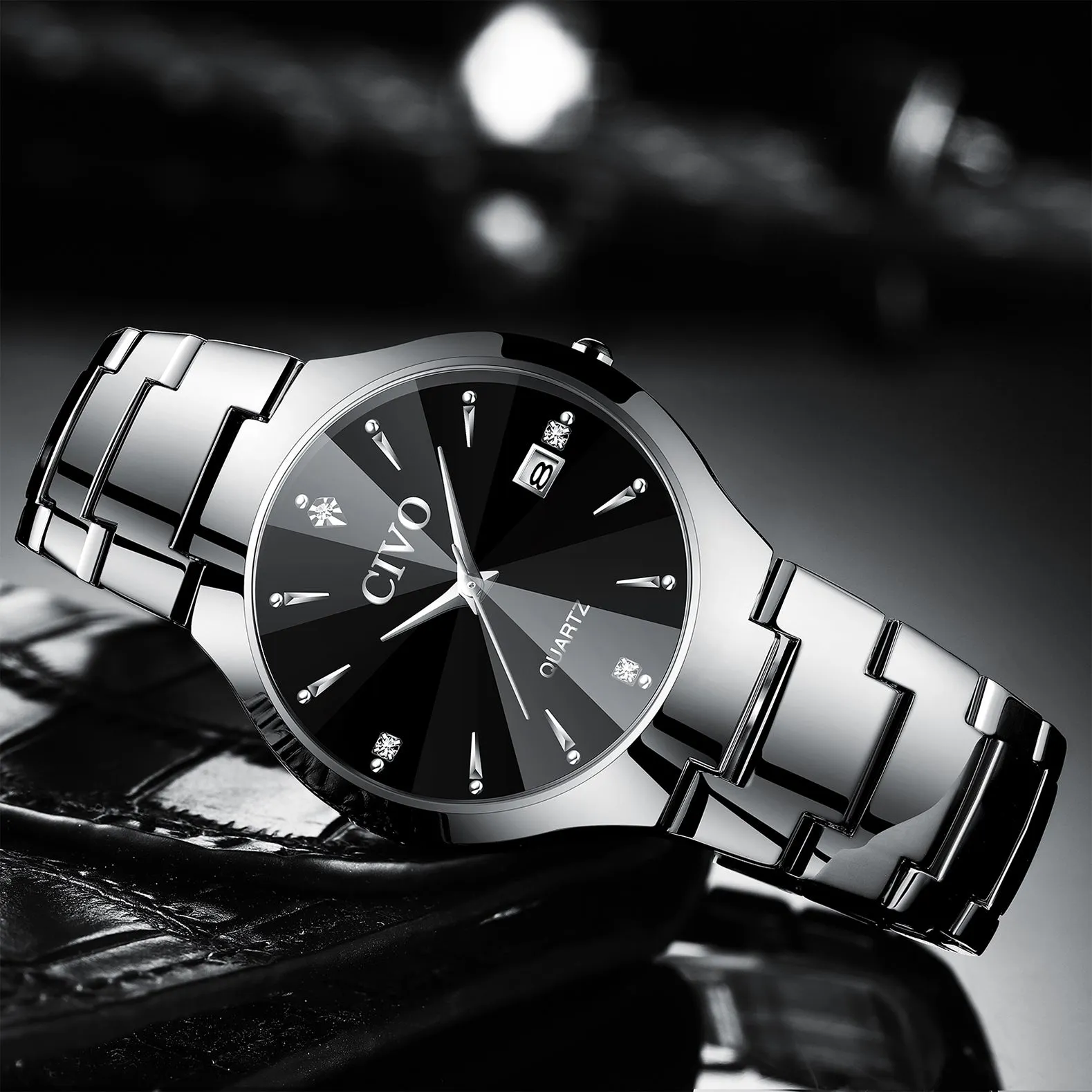 0104C | Quartz Men Watch | Stainless Steel Band