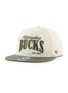 '47 Brand Captain Chandler Milwaukee Bucks Snapback Hat