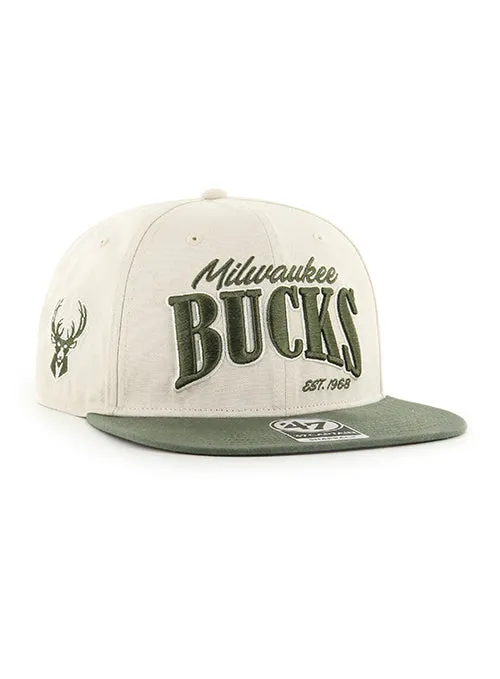 '47 Brand Captain Chandler Milwaukee Bucks Snapback Hat