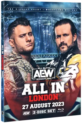 AEW - All In London 2023 Event 2 Disc Blu-Ray Set