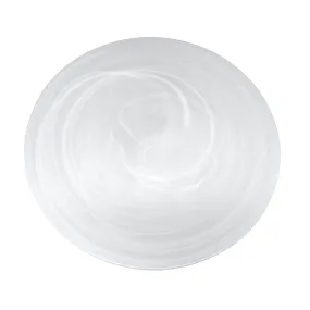 Alabaster White Large Platter