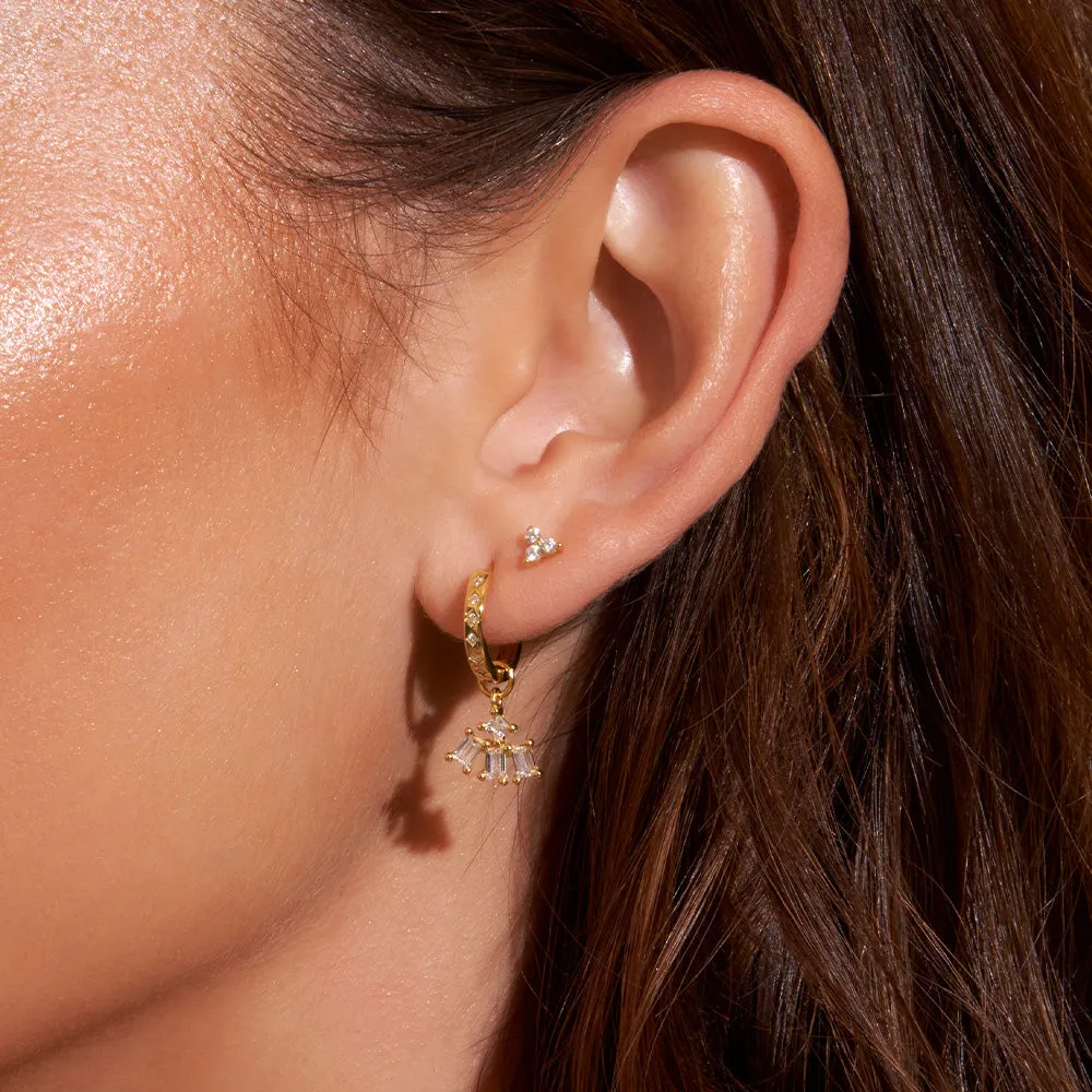 Arlo Gold Charm Earrings