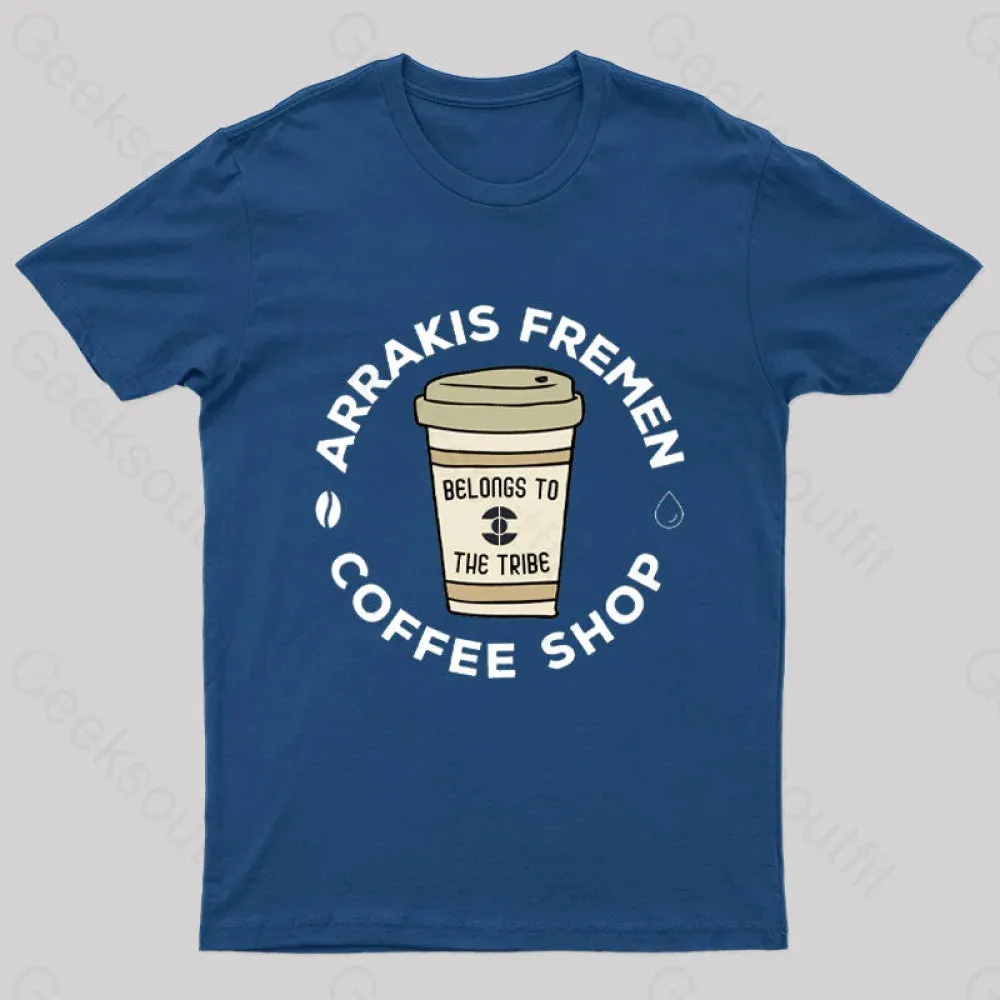 Arrakis Freman Coffee Shop Nerd T-Shirt