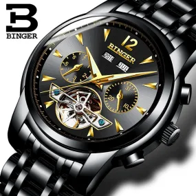 Binger Swiss Tourbillon Men's Watch B 8608