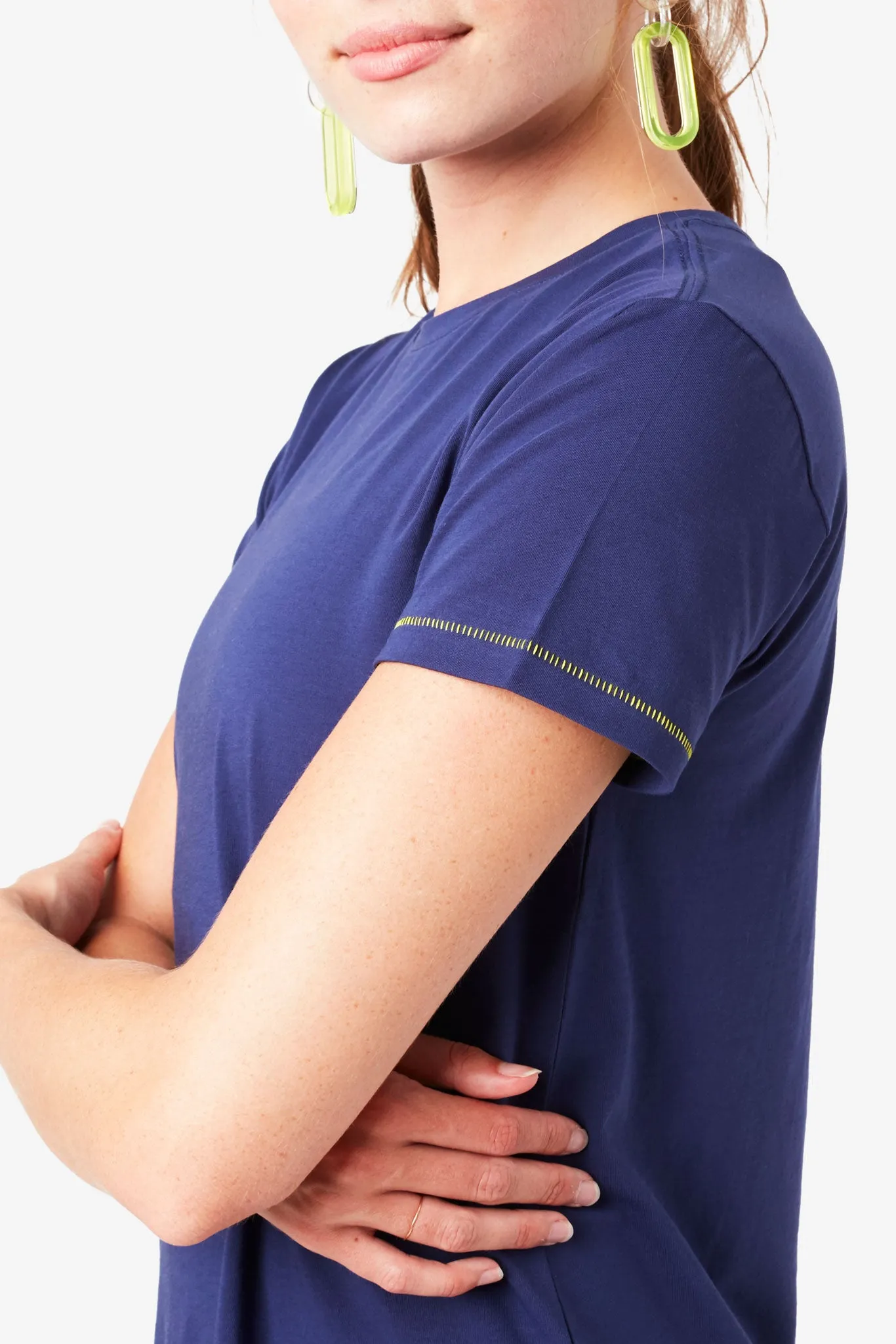 Bliss Tee in Deep Blue