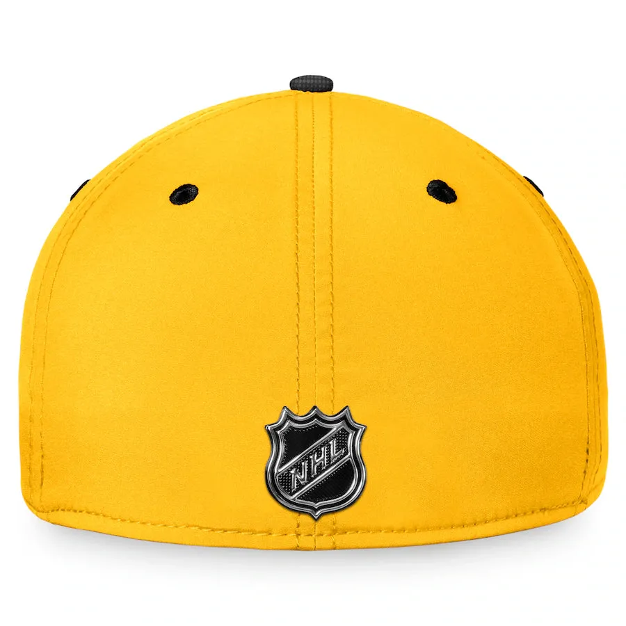 Boston Bruins Fanatics Branded Black & Gold - Authentic Pro Rink Flex Hat