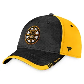 Boston Bruins Fanatics Branded Black & Gold - Authentic Pro Rink Flex Hat