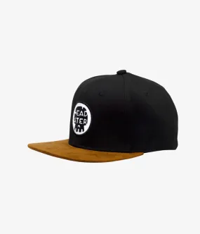 Callback Black Snapback Hat