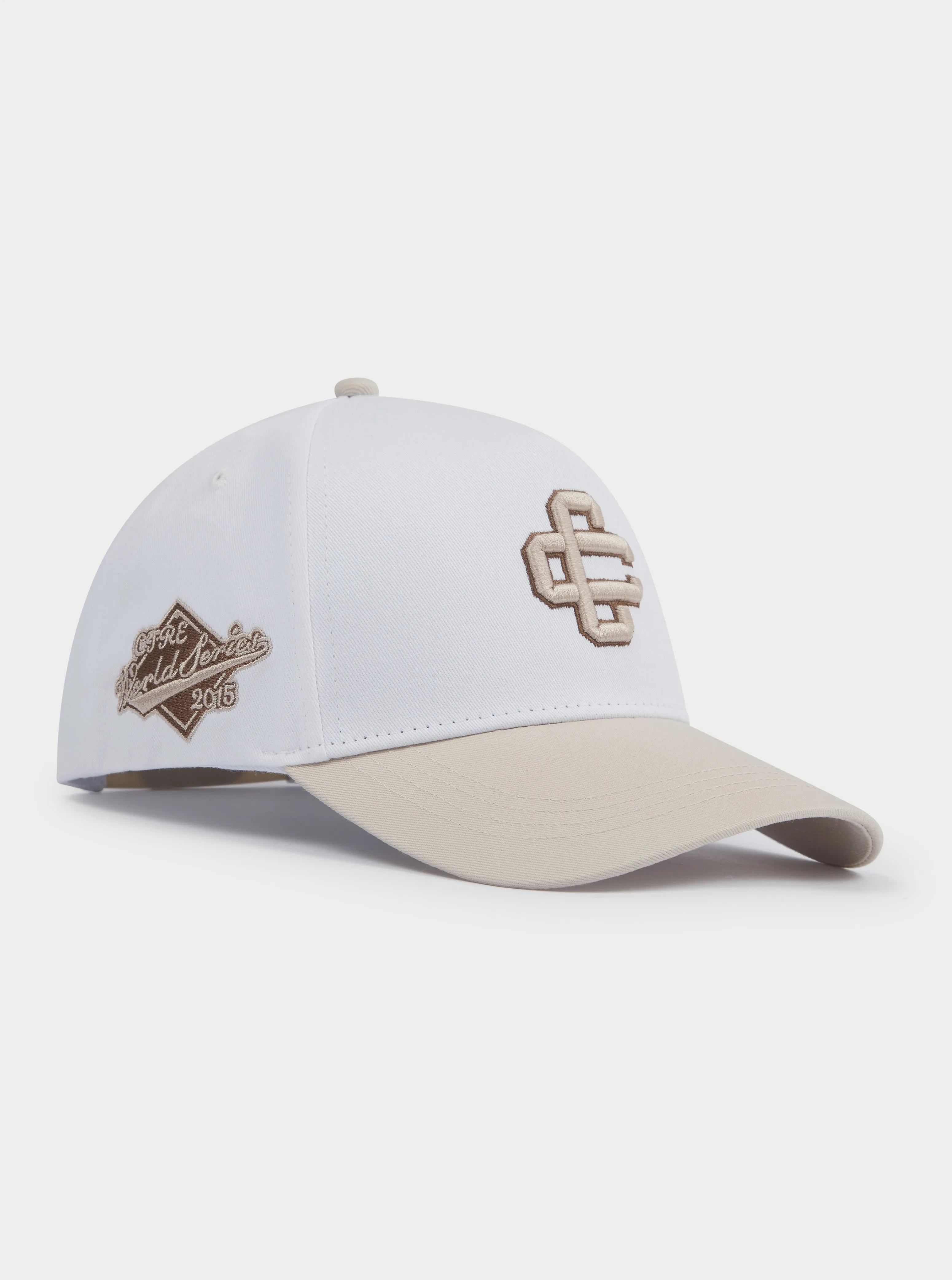 COLOUR BLOCK CAP - BEIGE