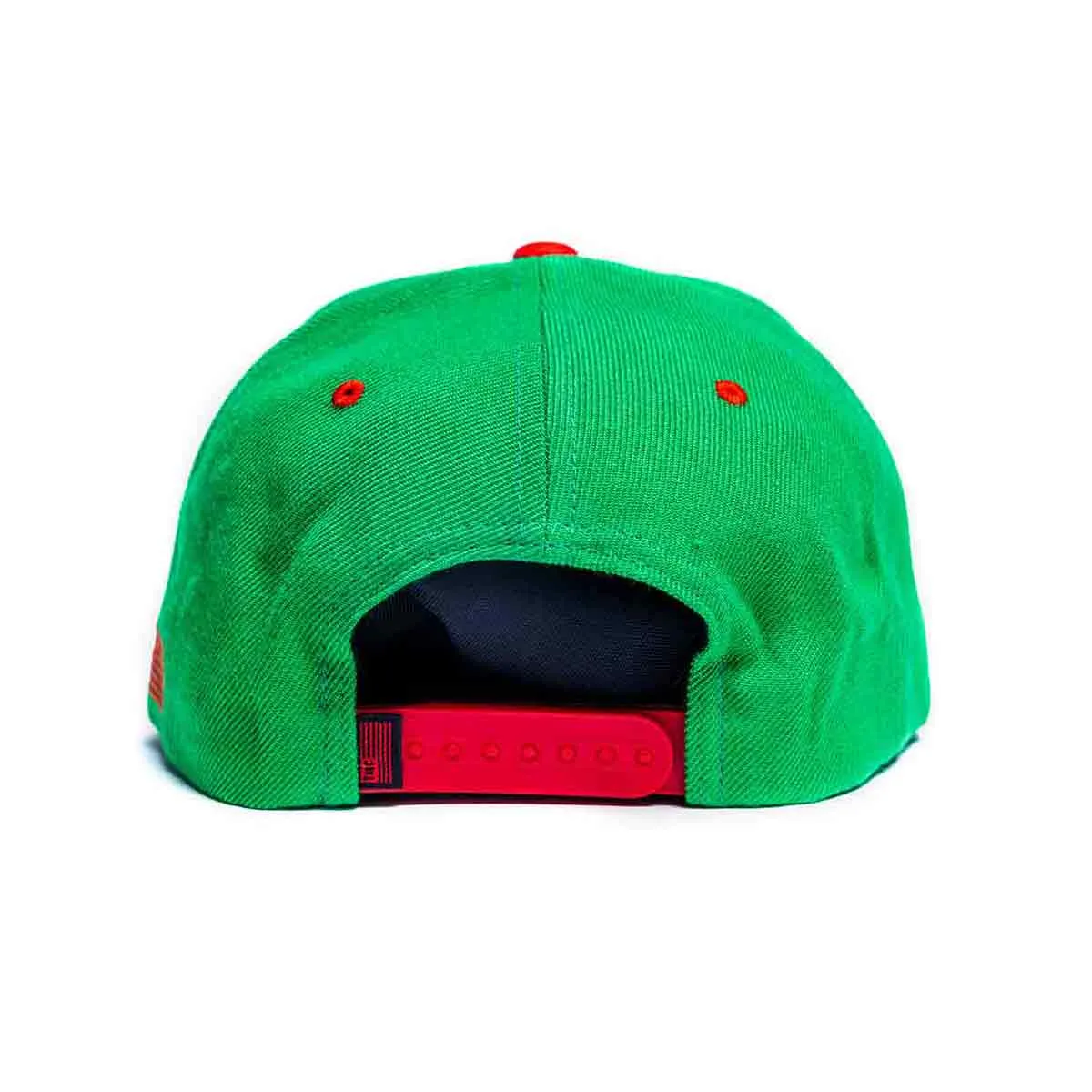 Crenshaw Limited Edition Snapback - Green/Red [Two-Tone]