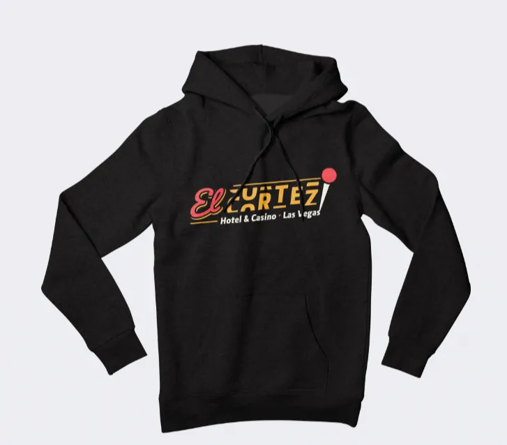 El Cortez Slot Reel Hoodie Black