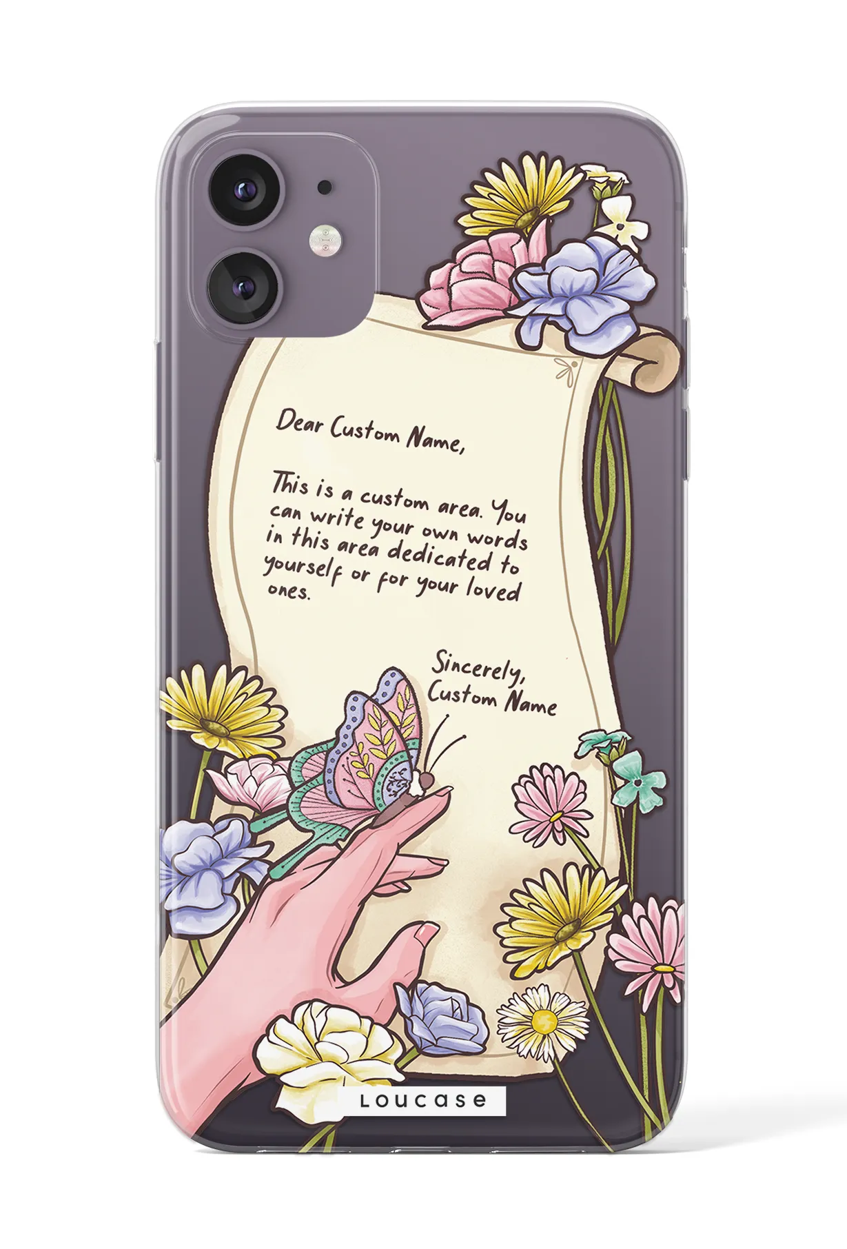 Embrace - KLEARLUX™ Special Edition Mariposa Collection Phone Case | LOUCASE