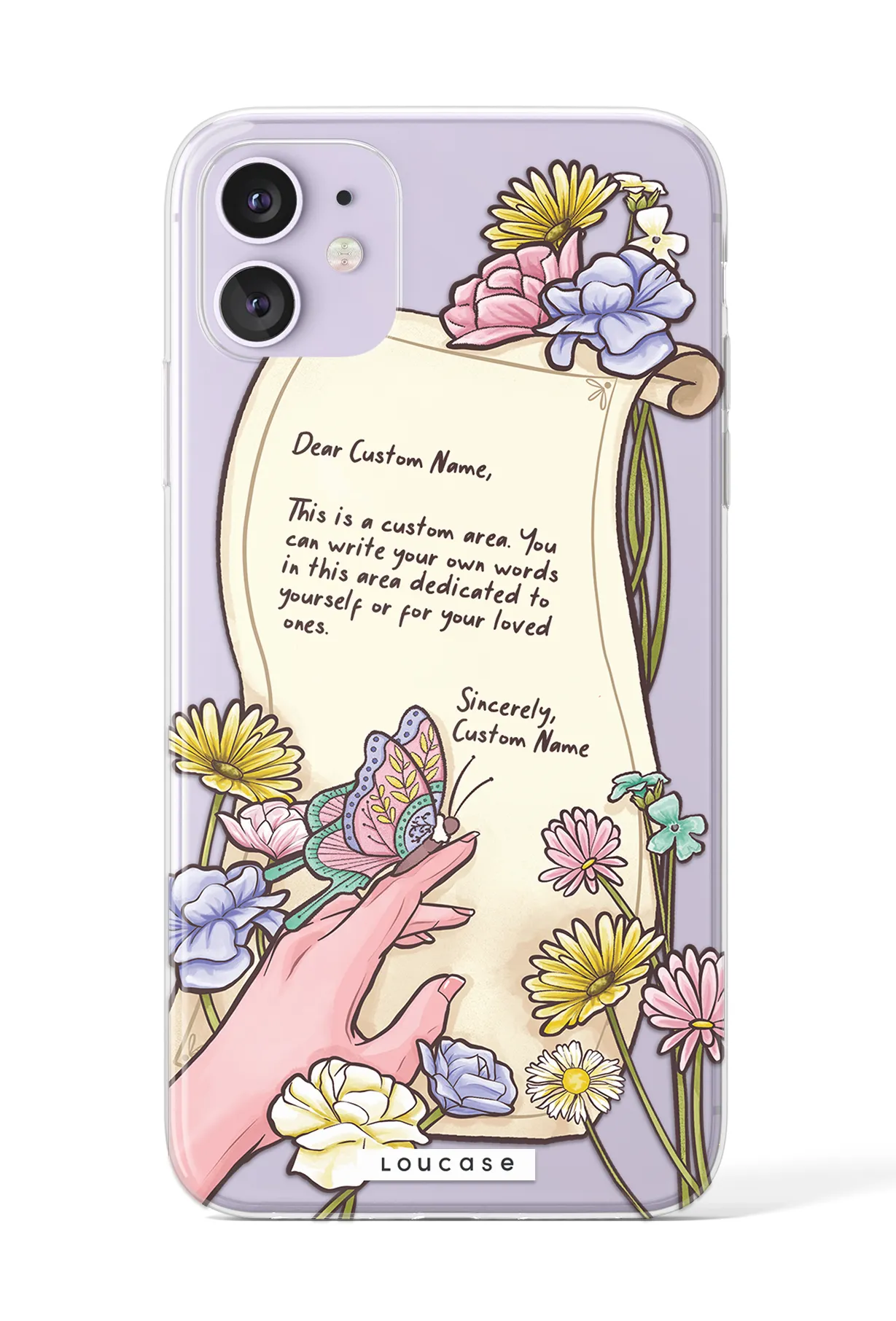 Embrace - KLEARLUX™ Special Edition Mariposa Collection Phone Case | LOUCASE