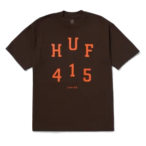 EMPIRE x HUF 415DAY T-Shirt (Brown)