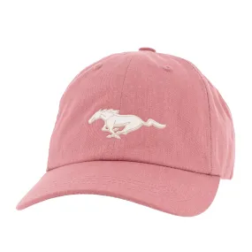 Ford Mustang Pony Women's Pink Logo Hat