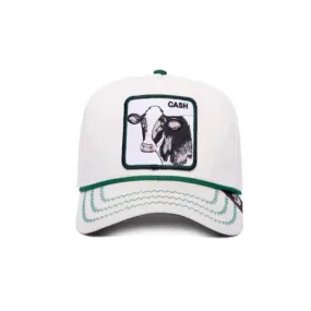 Goorin Bros Cash Cow 100 Trucker Hat (White)