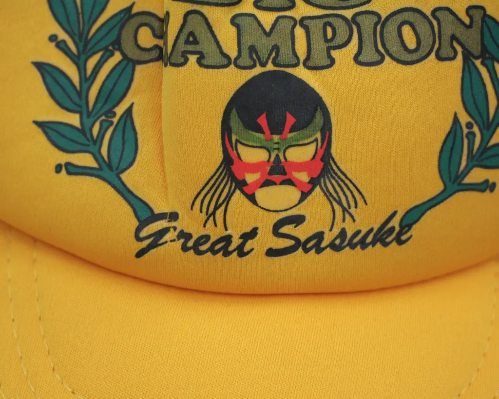 GREAT SASUKE BIG CHAMPION HAT