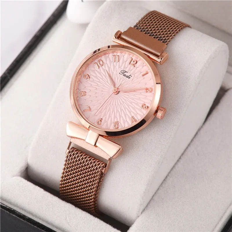 Luxury Watch Women Top Brand 2022 Dress Ladies Wristwatch Waterproof Bracelet Set Girls Quartz Watches reloj mujer Dropshipping