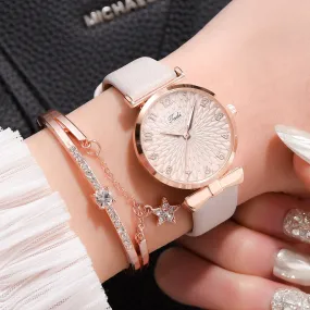 Luxury Watch Women Top Brand 2022 Dress Ladies Wristwatch Waterproof Bracelet Set Girls Quartz Watches reloj mujer Dropshipping