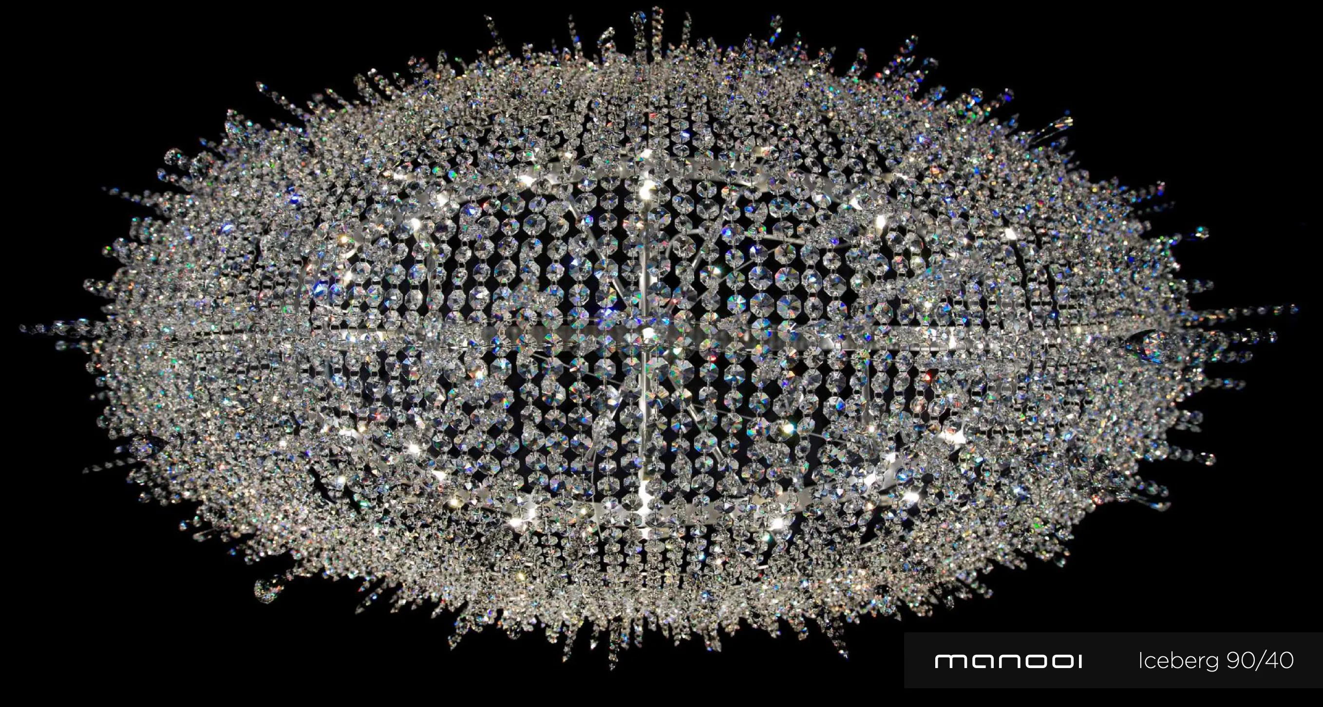 MANOOI Crystal Chandelier - ICEBERG