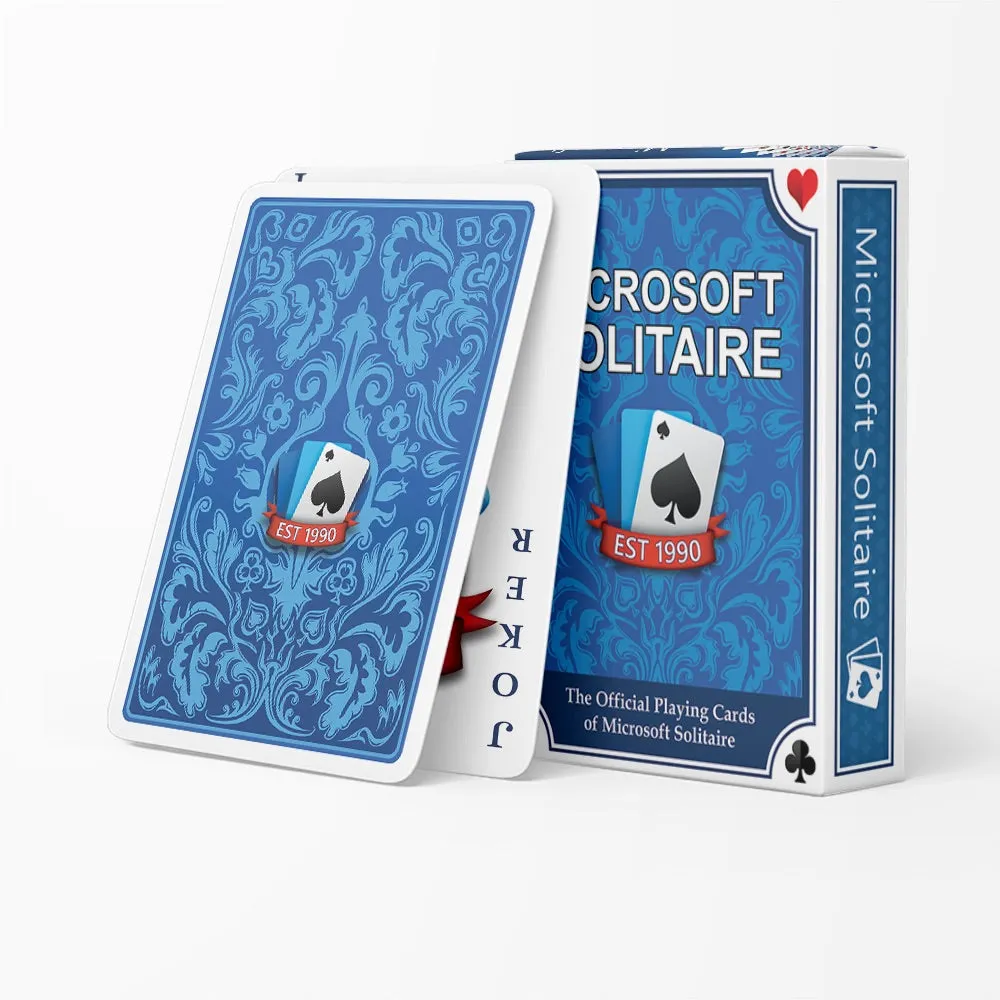 Microsoft Casual Games Solitaire Playing Card Deck