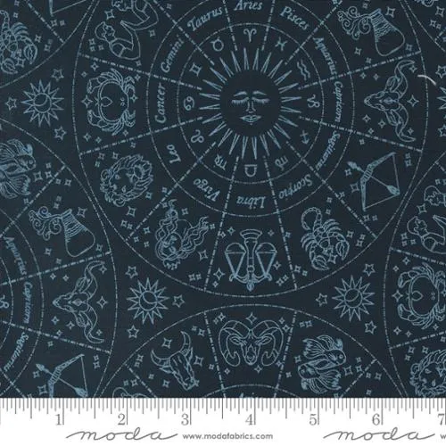 Moda Fabrics 24160 18 Starry Sky Midnight