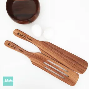 【Pro Cook】Wooded kitchen utensil set of 2 木製廚房用具2件套裝 (3-5個工作天完成)