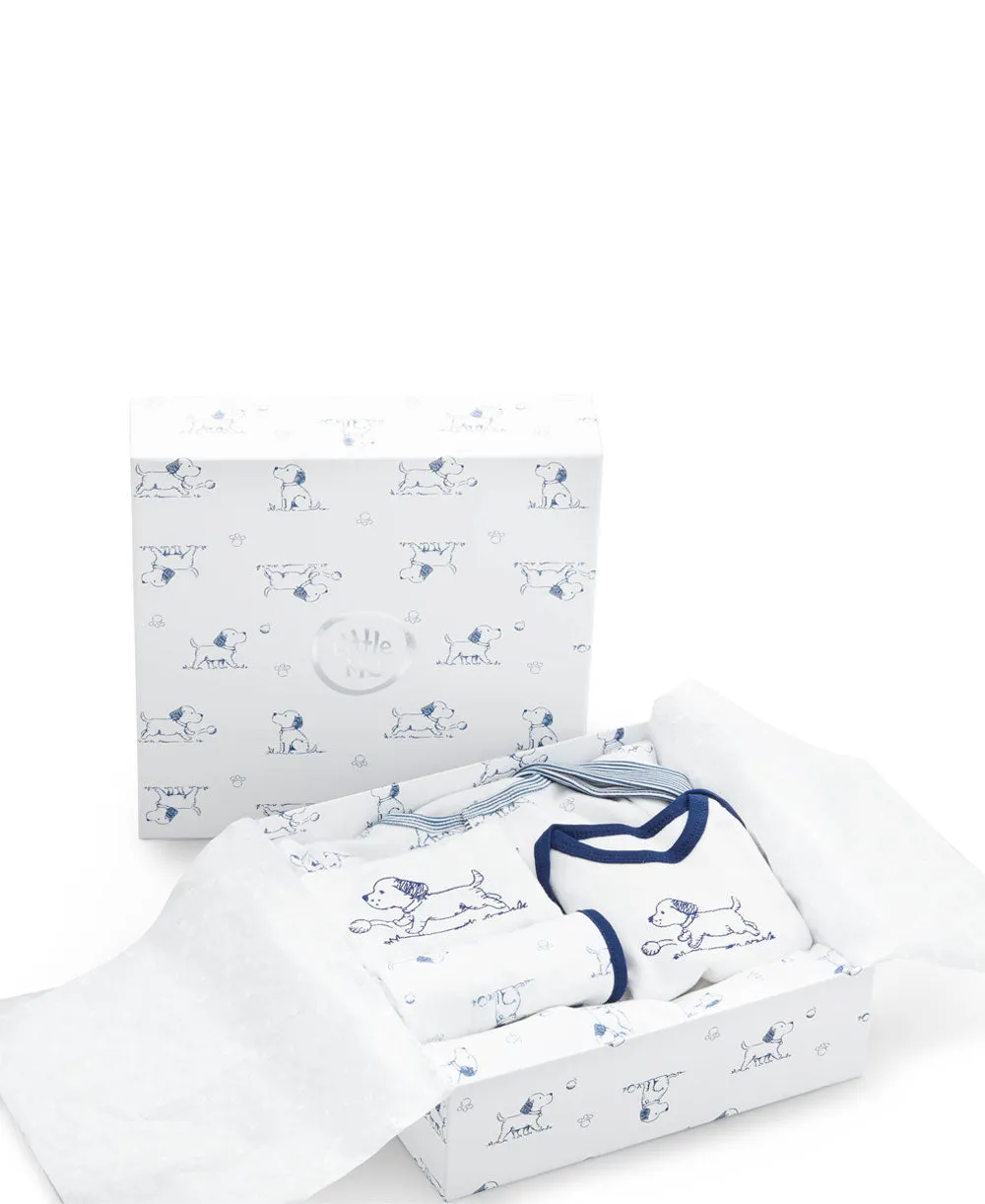 Puppy Toile Gift Box Set