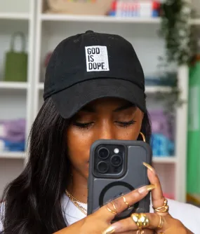 "BOX LOGO" HAT (BLACK/WHITE)