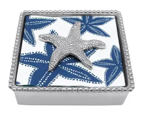 Starfish Beaded Napkin Box