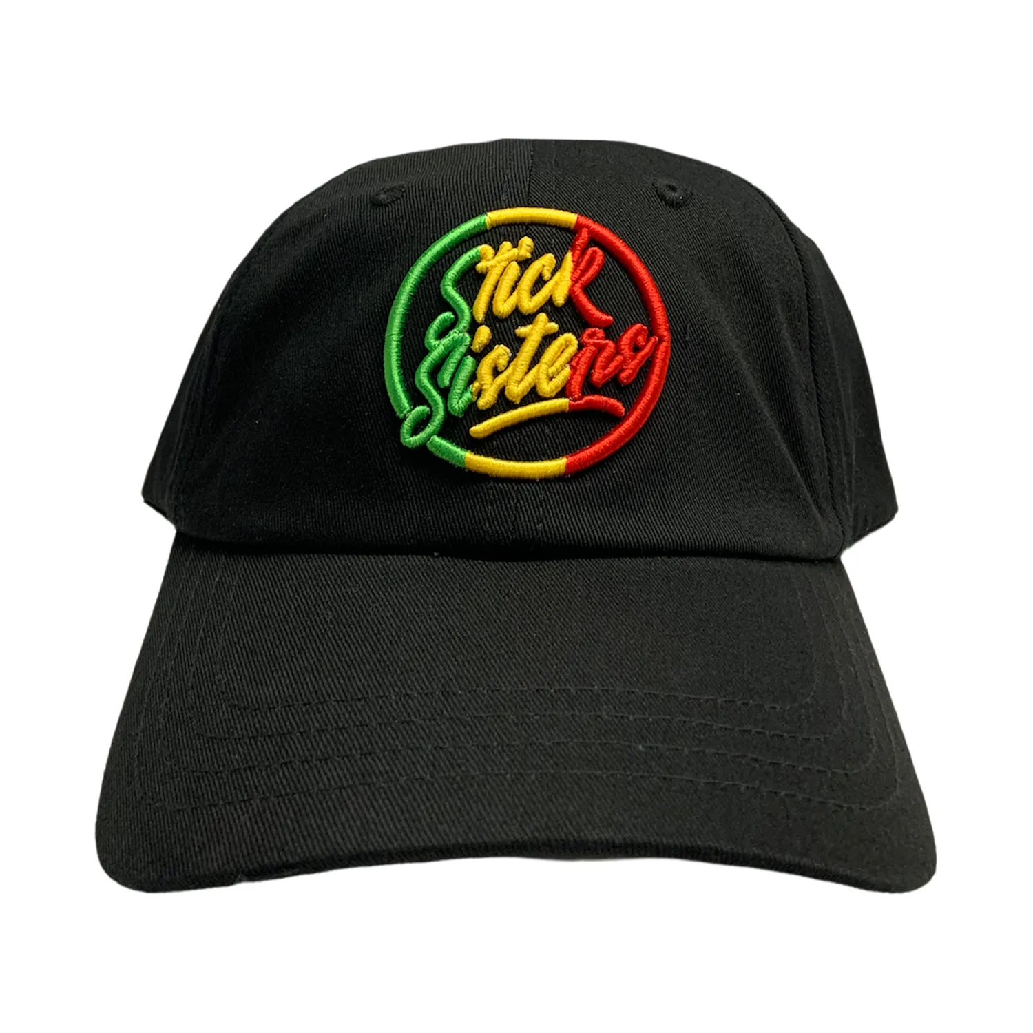 Stick Sisters Rasta Baseball Hat